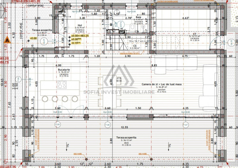 Casa unica, panorama frumoasa, teren 775 mp, la 10 minute de Auchan