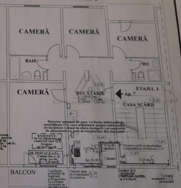 Apartament 4 camere ideal pt investitie in Marasti zona Kaufland str. Anina