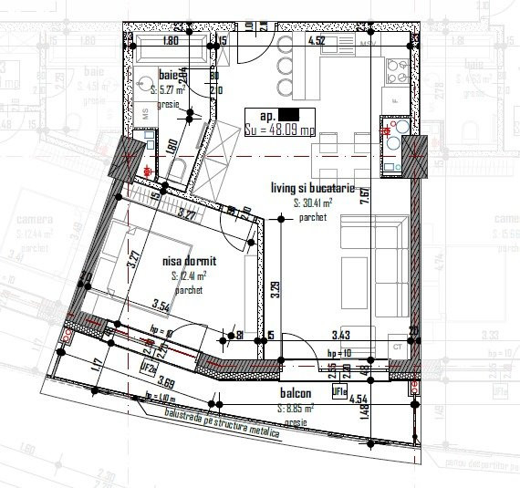 Apartament de lux, mobilat, panorama superba