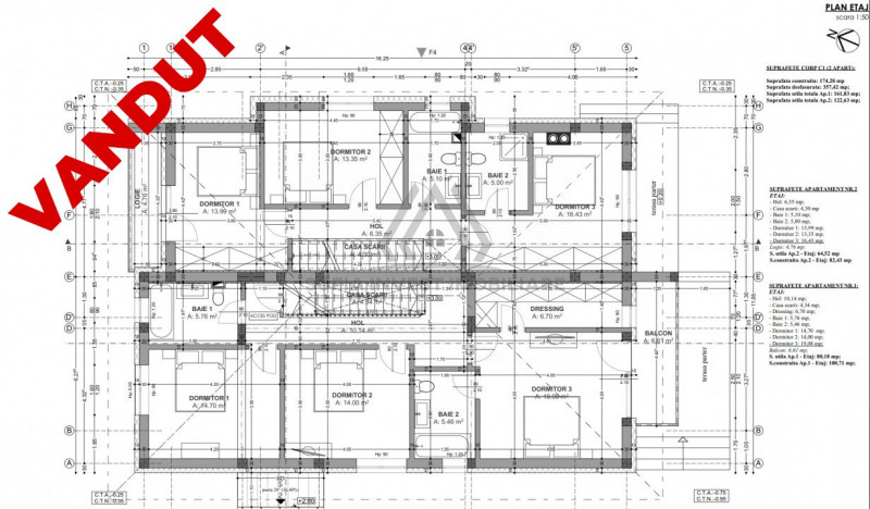 Duplex superb in Voronet 201,5mp utili si 380 Teren 