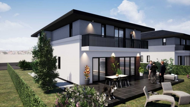 Casa individuala 153 mp, cu teren superb in zona  Popesti 