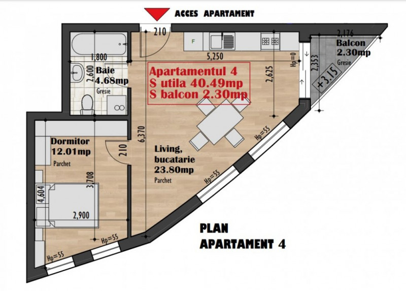 Apartamente 2 camere in imobil premium zona Iris TVA INCLUS