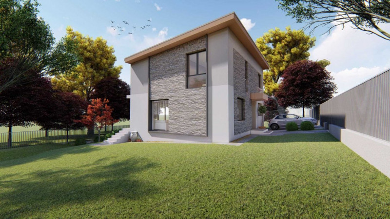 Teren cu autorizatie casa 120mp individuala