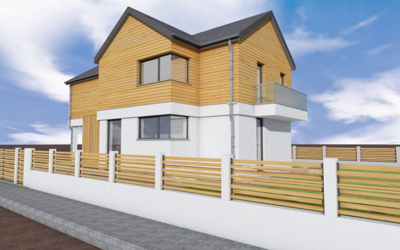 Teren 636mp cu autorizatie casa P+E in Chinteni 