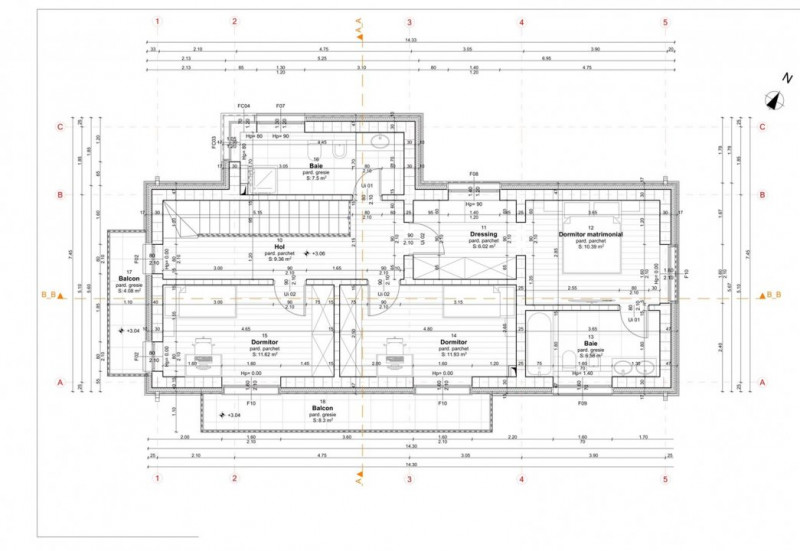 Teren 636mp cu autorizatie casa P+E in Chinteni 