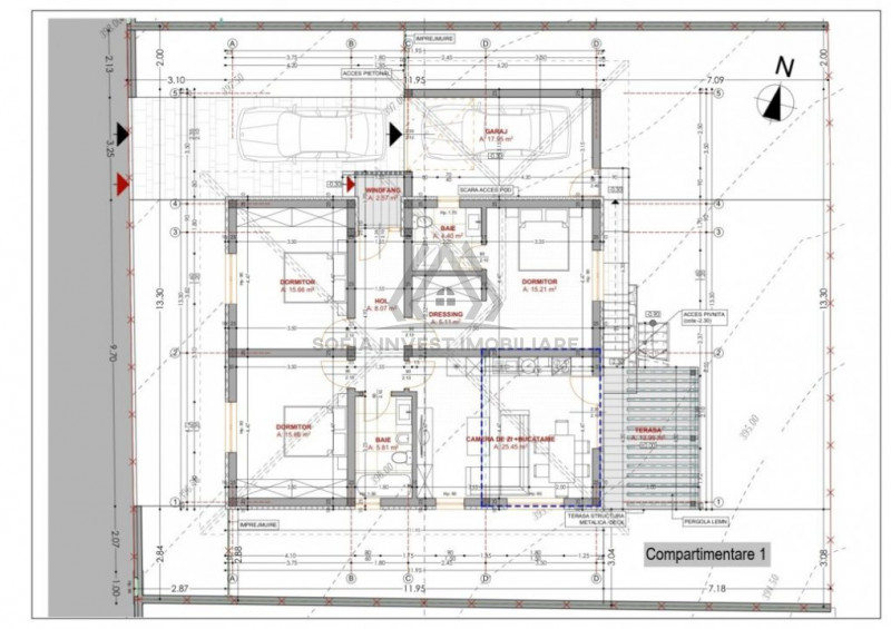 ULTIMA UNITATE !! Casa individuala cu garaj 120 mp in Pata 