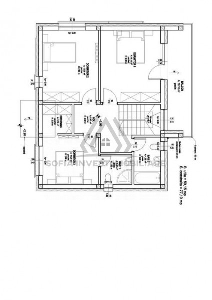 Casa individuala 120mp Chinteni cu CF 
