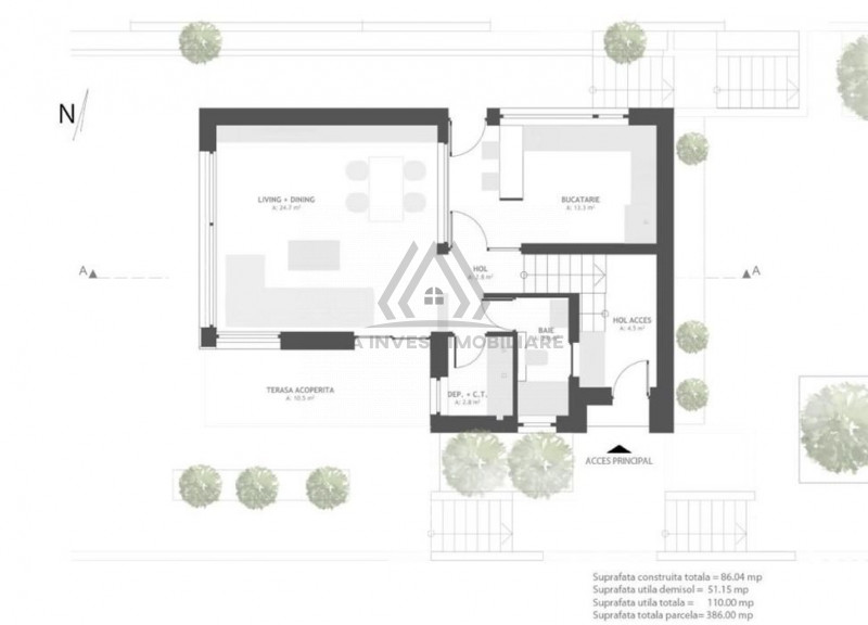 Casa Individuala, proiect superb in  Dezmir 