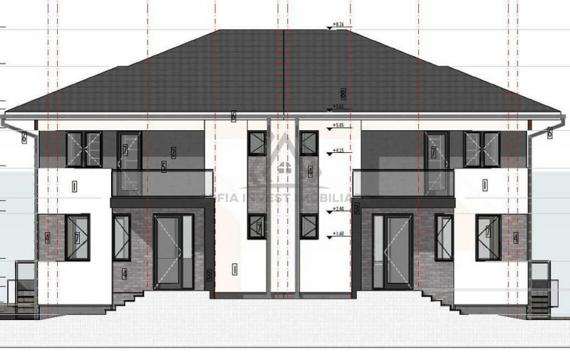 Casa Tip duplex 177mp cu Garaj 2 masini in Dezmir 