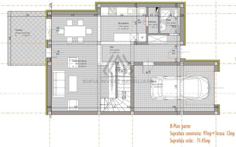 Casa Tip duplex 177mp cu Garaj 2 masini in Dezmir 