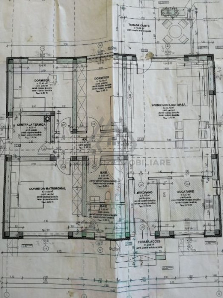 Casa individuala LA CHEIE pe un nivel 120 mp in Chinteni