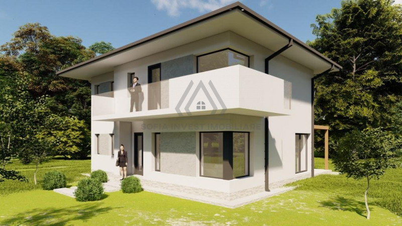 Casa Individuala 120mp cu 500mp teren in Chinteni 
