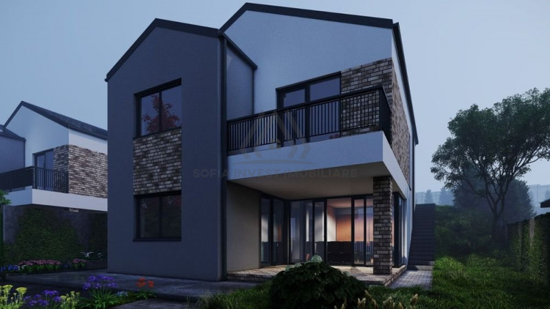 Casa Individuala 120mp cu teren de 480mp in  Dezmir 
