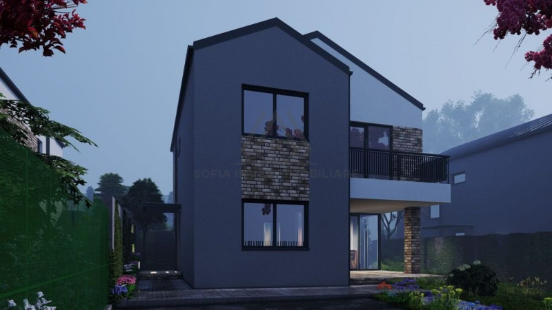 Casa Individuala 120mp cu teren de 480mp in  Dezmir 