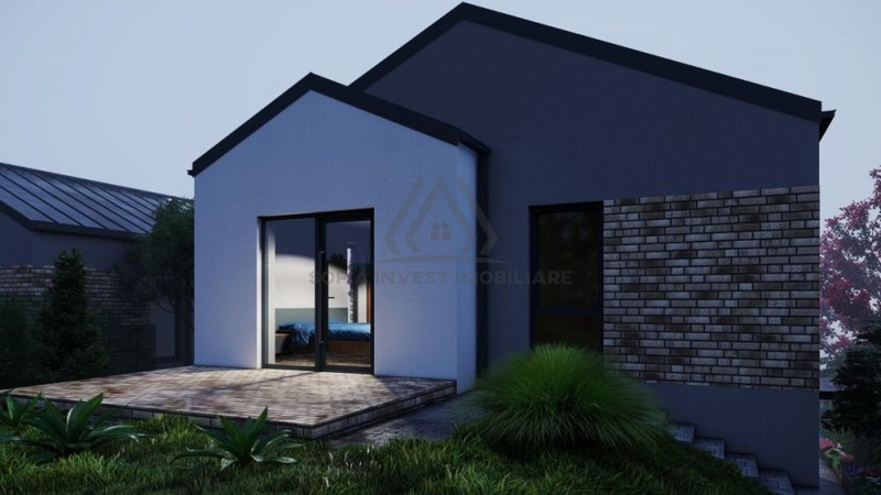 Casa Individuala 120mp cu teren de 480mp in  Dezmir 