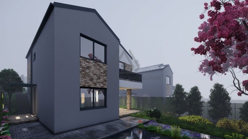 Casa Individuala 120mp cu teren de 480mp in  Dezmir 