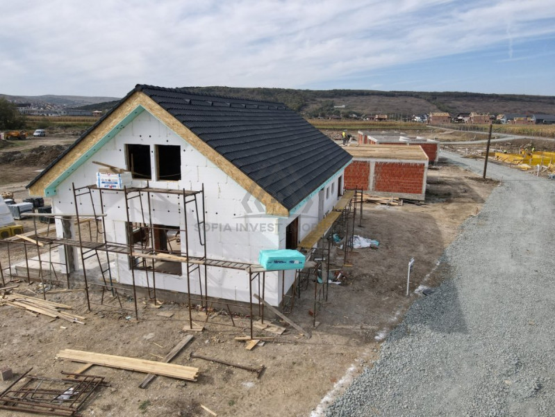 Casa Individuala 180mp utili cu 520mp teren in Jucu