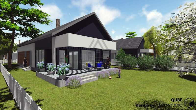 Casa Individuala 180mp utili cu 520mp teren in Jucu