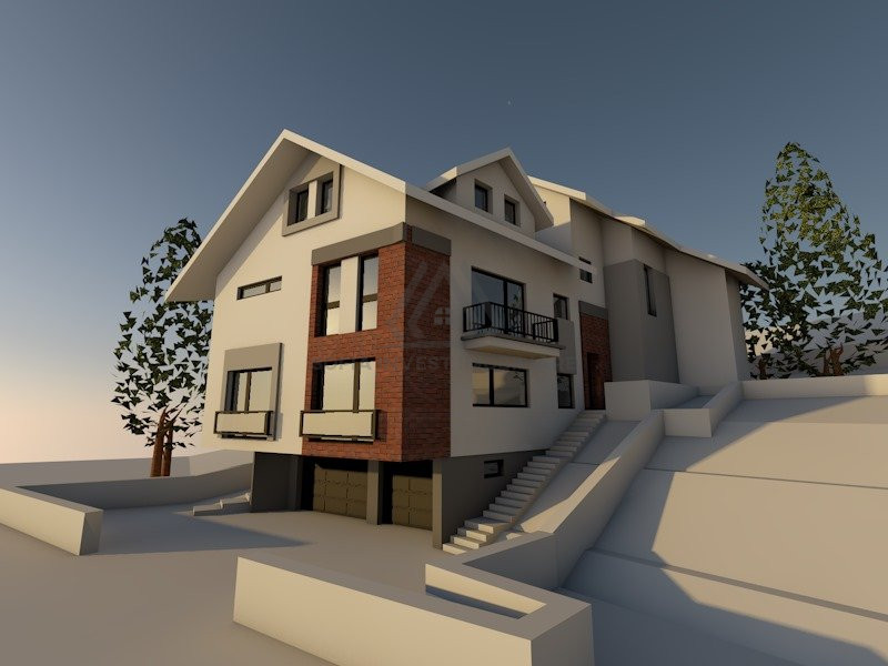 Casa de tip Duplex 160mp cu garaj cu panorama superba in zona Dambul Rotund 
