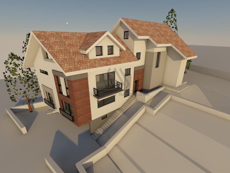 Casa de tip Duplex 160mp cu garaj cu panorama superba in zona Dambul Rotund 