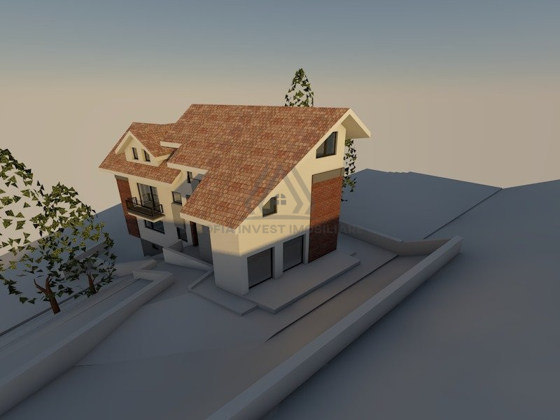 Casa de tip Duplex 160mp cu garaj cu panorama superba in zona Dambul Rotund 