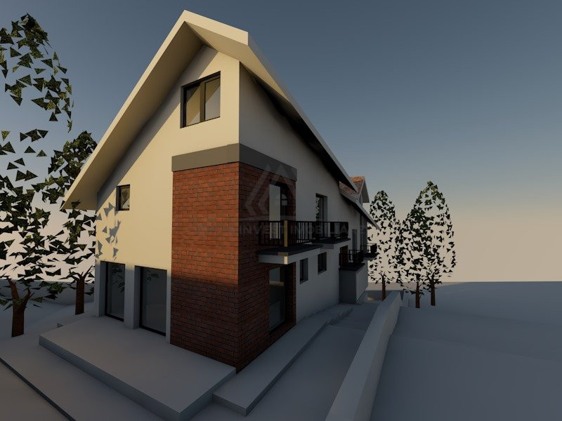 Casa de tip Duplex 160mp cu garaj cu panorama superba in zona Dambul Rotund 