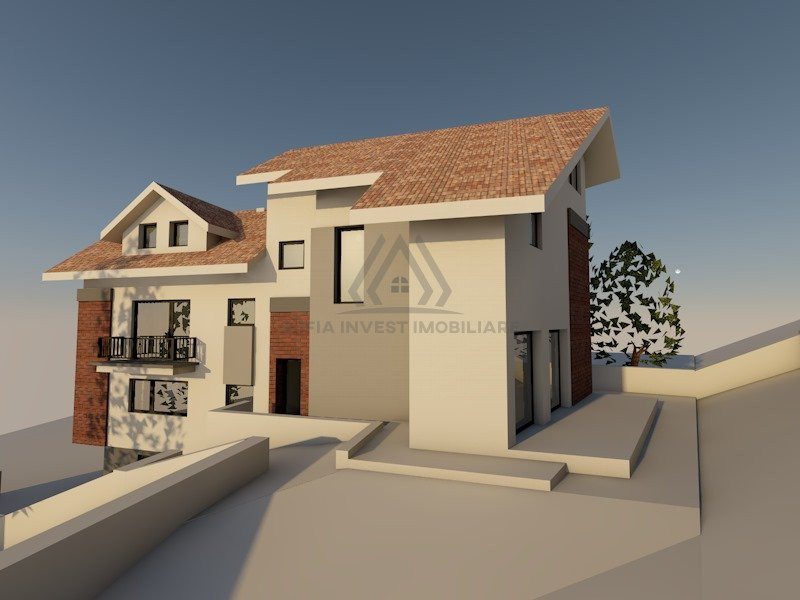 Casa de tip Duplex 160mp cu garaj cu panorama superba in zona Dambul Rotund 