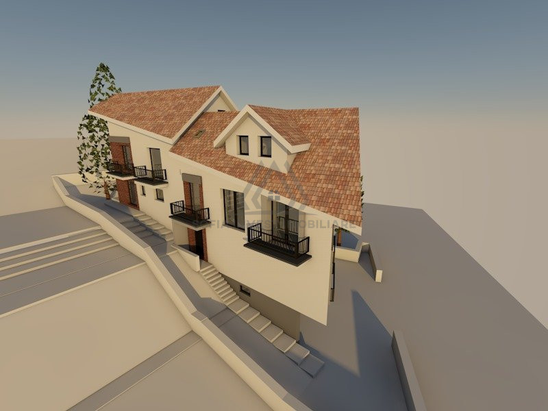 Casa de tip Duplex 160mp cu garaj cu panorama superba in zona Dambul Rotund 