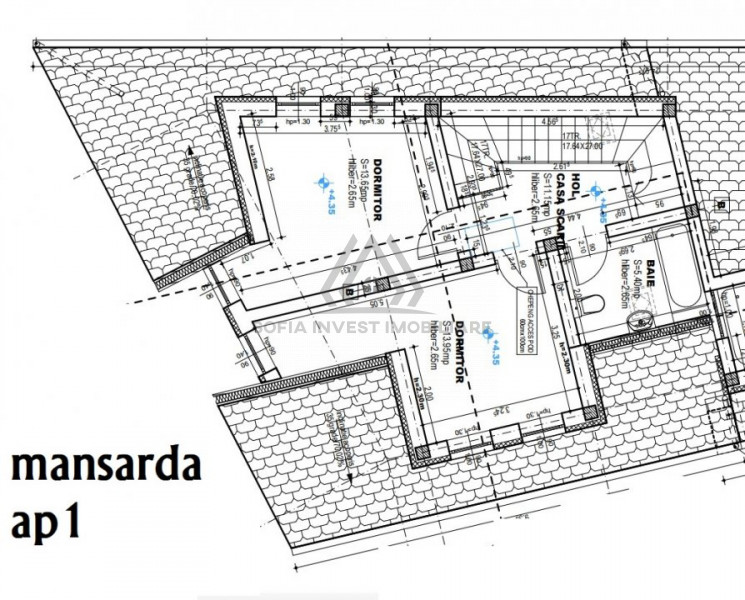 Casa de tip Duplex 160mp cu garaj cu panorama superba in zona Dambul Rotund 