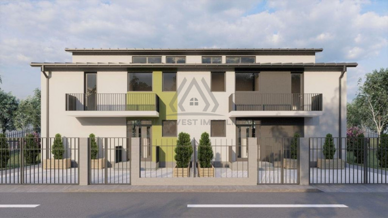 Casa cuplata 140mp utili cu 400 teren in Dezmir 