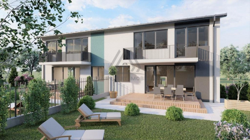 Casa cuplata 140mp utili cu 400 teren in Dezmir 