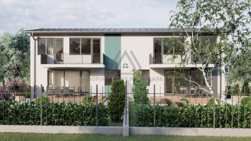Casa cuplata 140mp utili cu 400 teren in Dezmir 