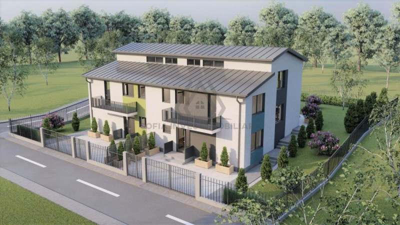Casa cuplata 140mp utili cu 400 teren in Dezmir 