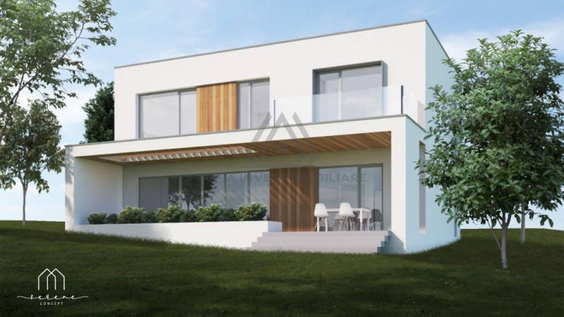 Casa 140mp cu 120mp terase cu priveliste superba in Chinteni