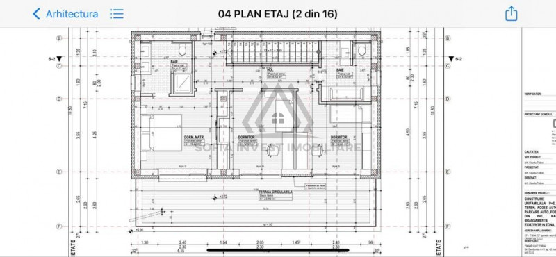Casa 140mp cu 120mp terase cu priveliste superba in Chinteni