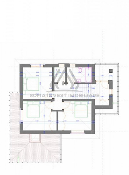 Casa Individuala in Chinteni 615mp teren 