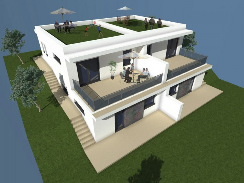 Casa tip duplex 120mp cu 500mp curte in Popesti 