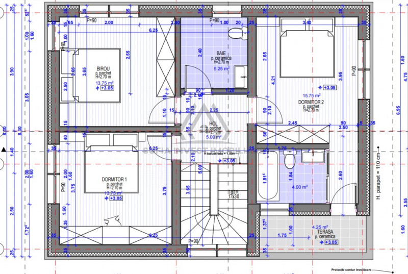 Casa Superba in Dezmir  D+P+E 140mp cu 550 teren