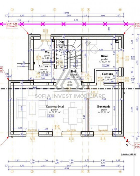 Casa Superba in Dezmir P+E 144mp cu 420 teren
