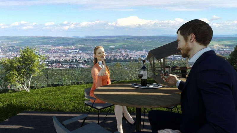 Case individuale cu garaj cu priveliste deosebita ! 500mp teren